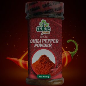 Chili Pepper plastic spice bottle 60g